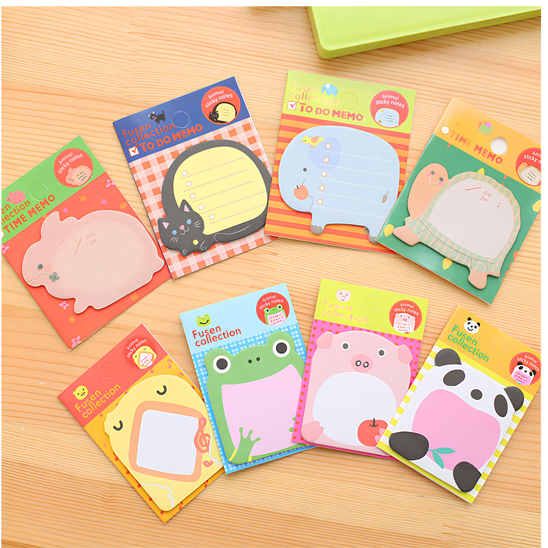 Cute Panda Cartoon Sticky Notes Memo Pad