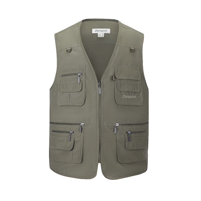 Multifunctional Outdoor Hiking Vest for Men