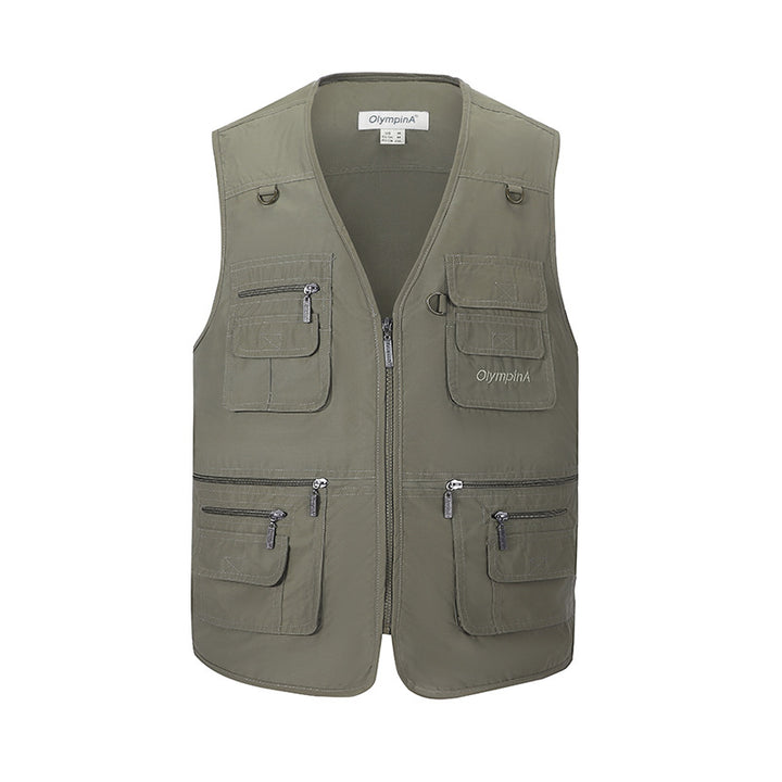 Multifunctional Outdoor Hiking Vest for Men