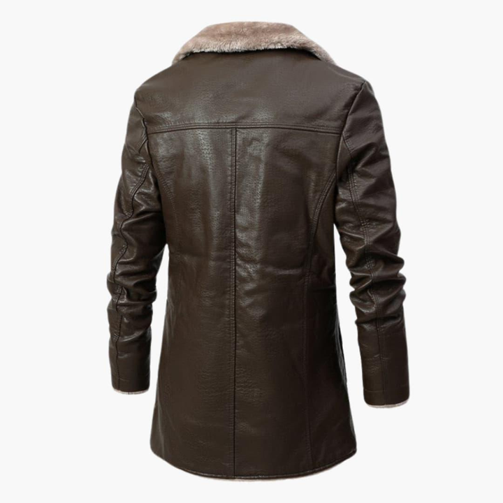 Wool Winter Coat – Elegant Coat for Men, Warm