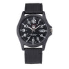 Robust Military-Style Watch with Illuminated Dial