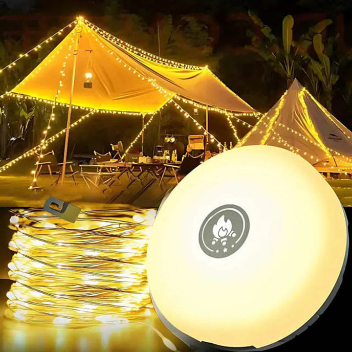 4-in-1 Portable Camping Light – Versatile Illumination Anywhere