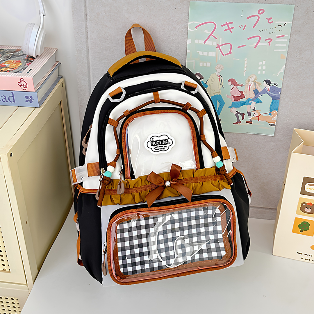 Semi-transparent PVC Backpack