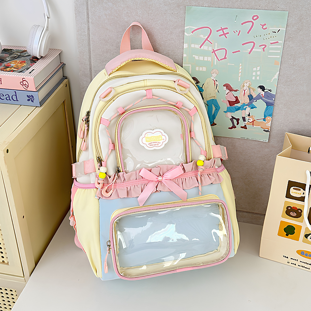 Semi-transparent PVC Backpack