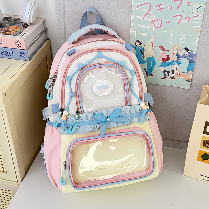 Semi-transparent PVC Backpack