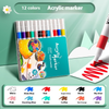 True Color Acrylic Marker Pen Color Painting