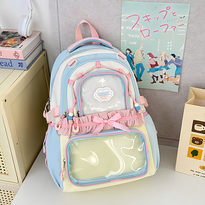 Semi-transparent PVC Backpack