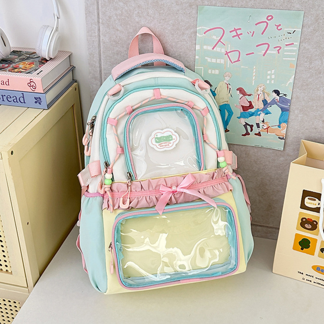 Semi-transparent PVC Backpack