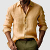 Casual Men’s Button-Down Shirt – Comfortable Regular Fit
