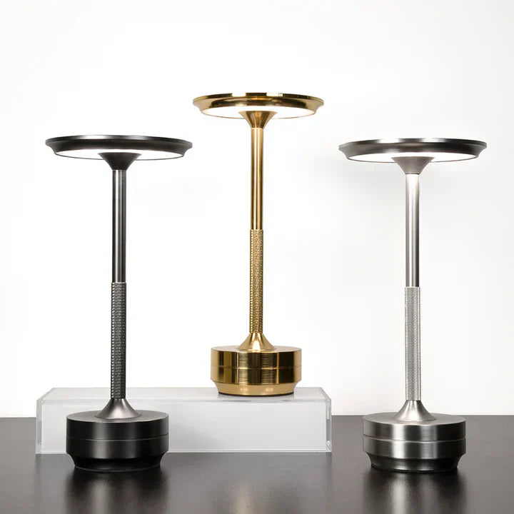 LuminLight Wireless Rechargeable LED Table Lamp