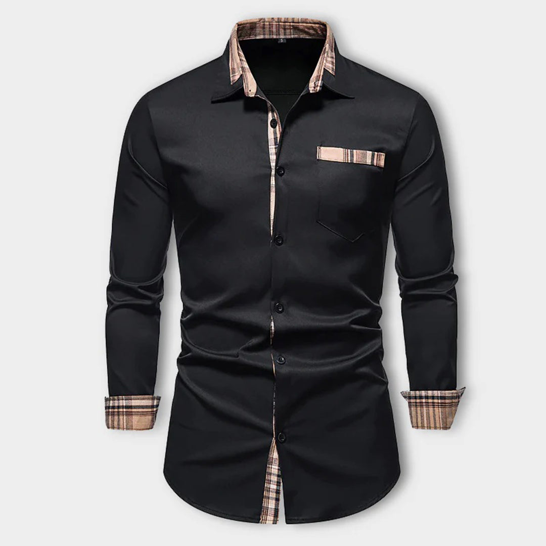 Modern Fit Contrast Shirt
