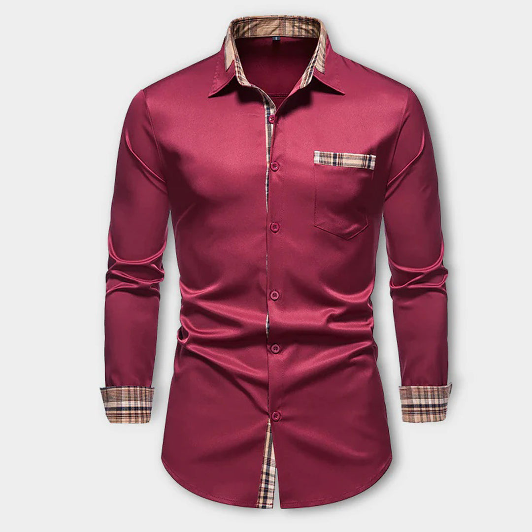 Modern Fit Contrast Shirt