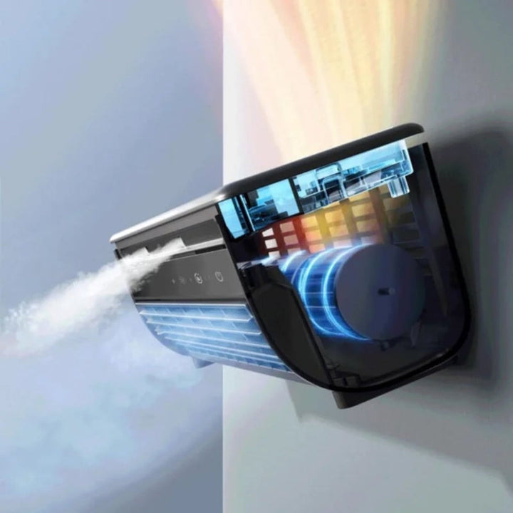 Wirelessly Rechargeable Air Coooling fan