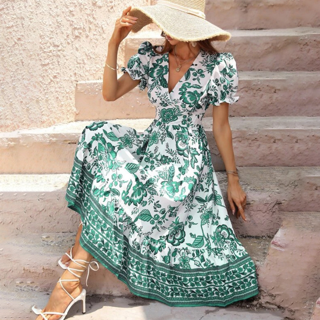 Elegant Floral Dress