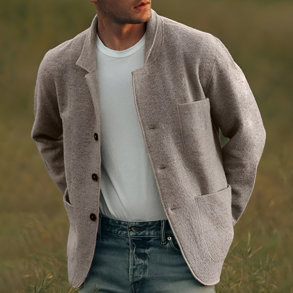 Casual Checked Blazer for Men