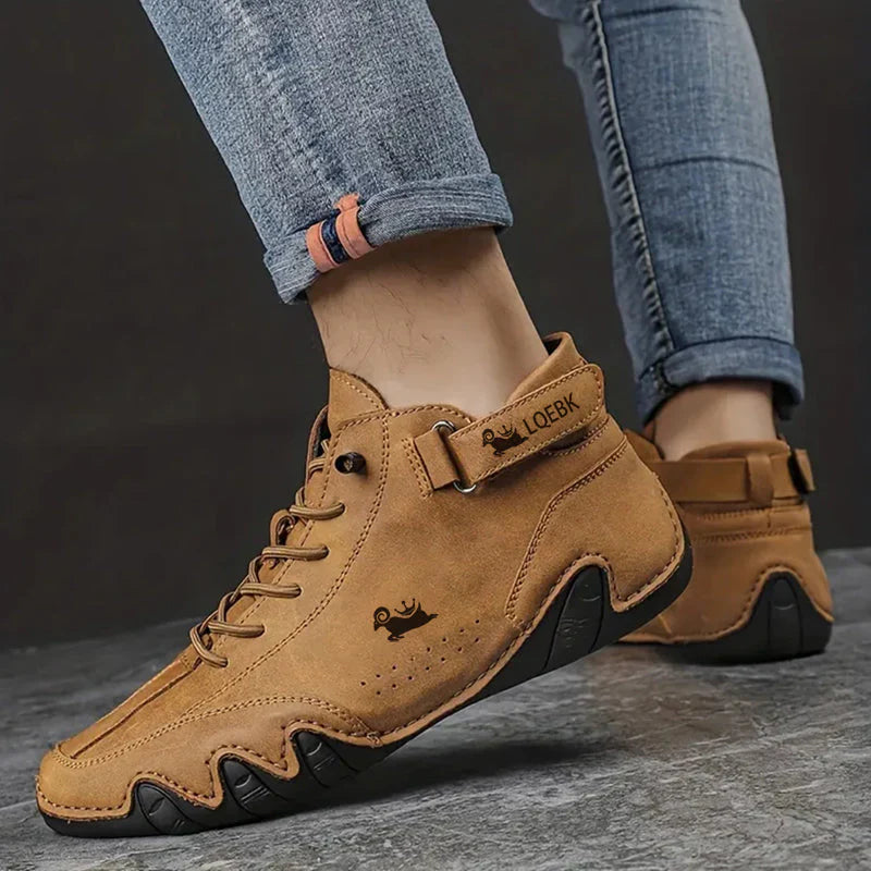Comfortable Designed for balance Leather Walking Shoes