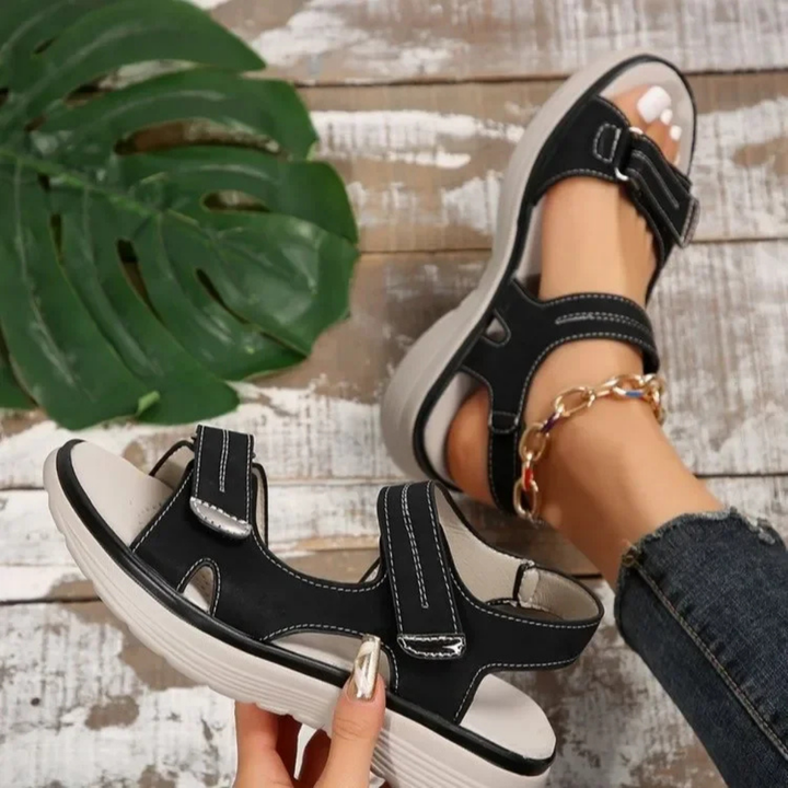 Women's Orthopaedic Sandals – Adjustable Fit, Anatomical Support, Elegant Design