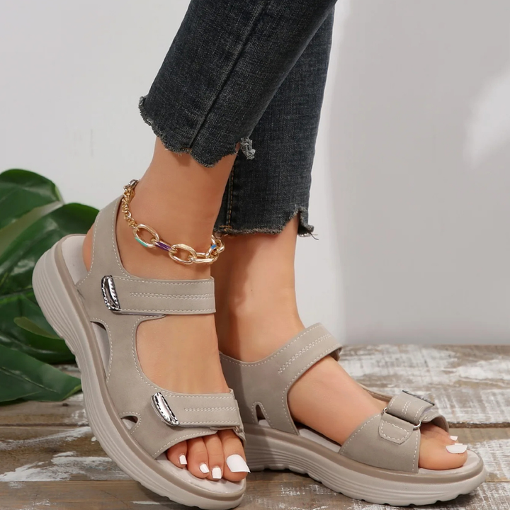 Women's Orthopaedic Sandals – Adjustable Fit, Anatomical Support, Elegant Design