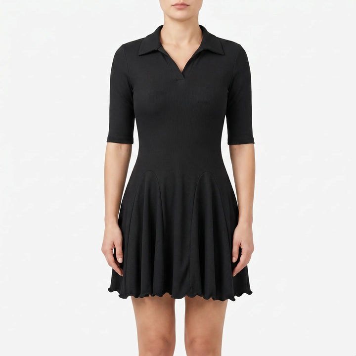 Polora - Flared A-Line Mini Dress