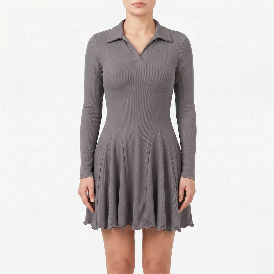 Polora - Flared A-Line Mini Dress