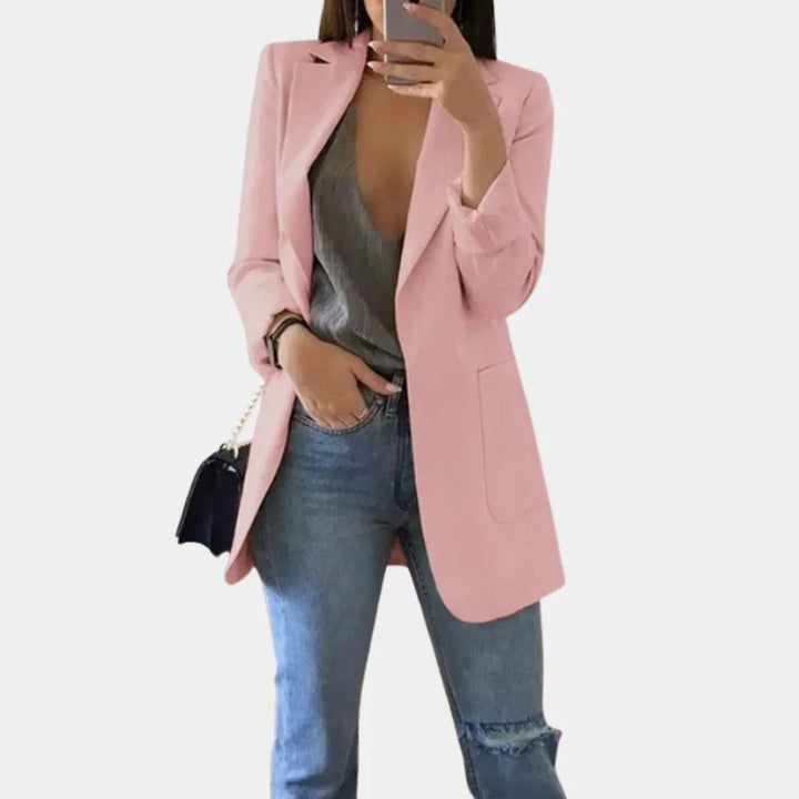 Long Slim Fit Blazer for Women – Timeless Elegance Meets Modern Tailoring