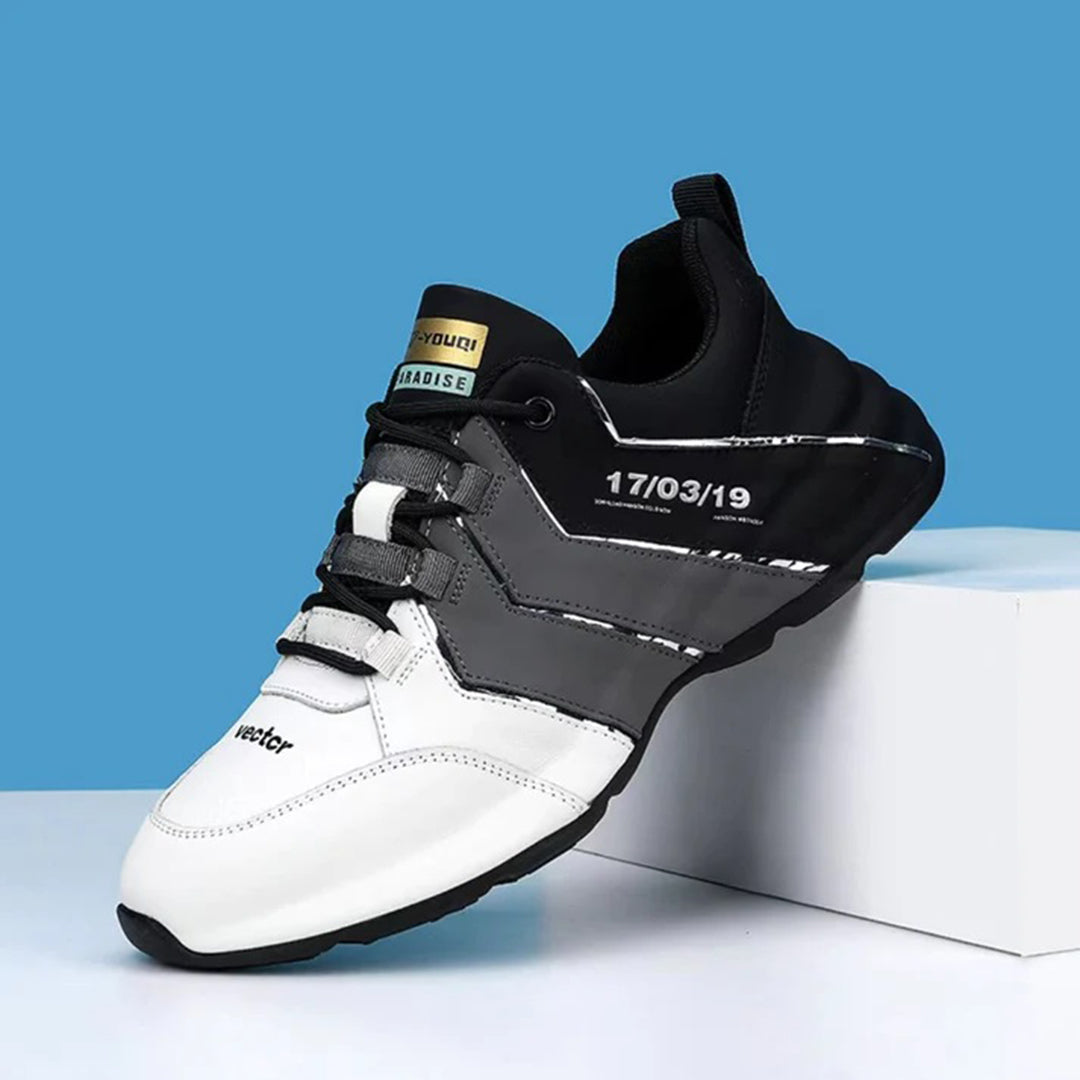 Sporty Men's Sneakers with Breathable Comfort