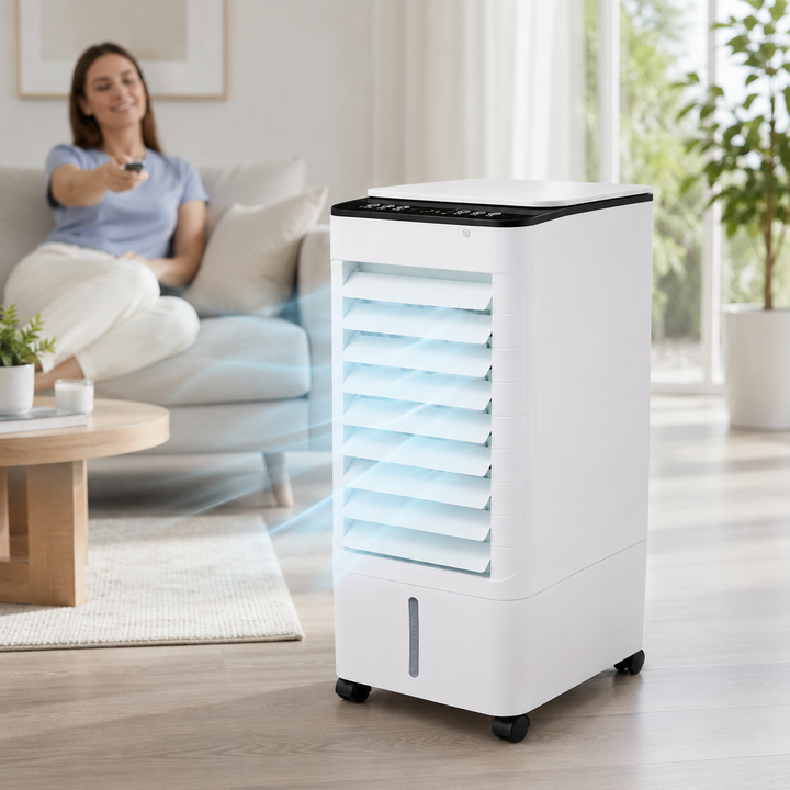 Silent Portable Airco - Remote control and timer function
