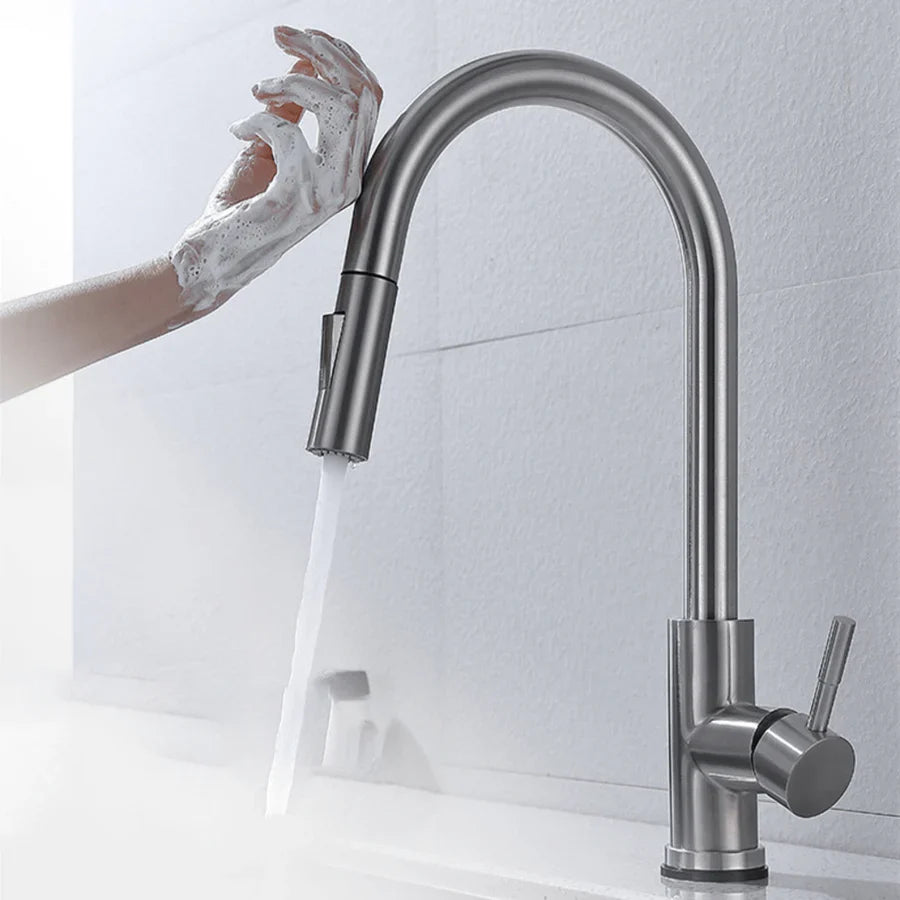 Touchless Kitchen Faucet with Motion Sensor