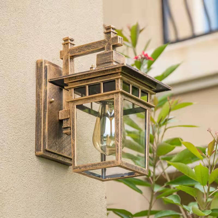 Outdoor Waterproof Lantern Wall Light for Gardens