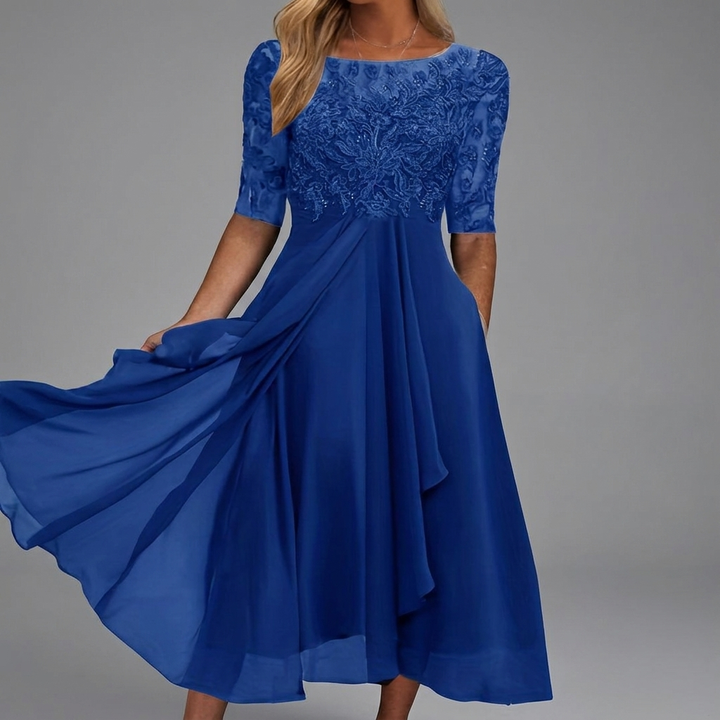 Women’s Maxi Dress with Lace