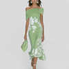 Chic Women’s Flower Print Dress