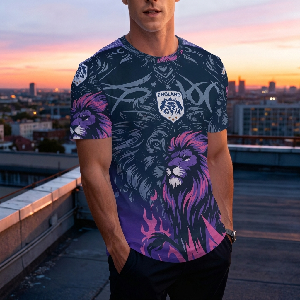 Men’s England Lion Football Shirt