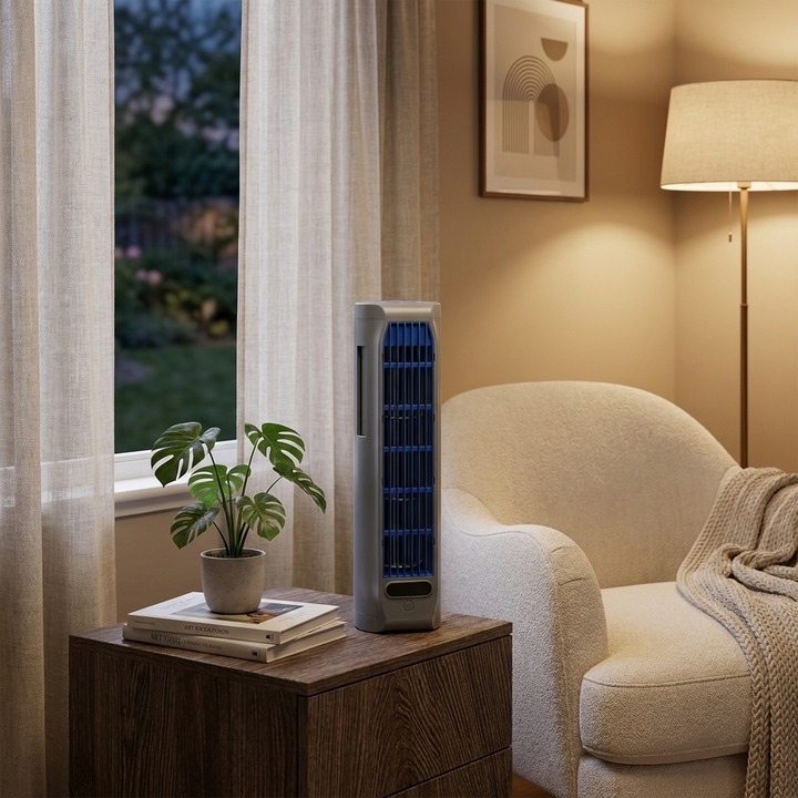 Wirelessly Rechargeable Air Coooling fan