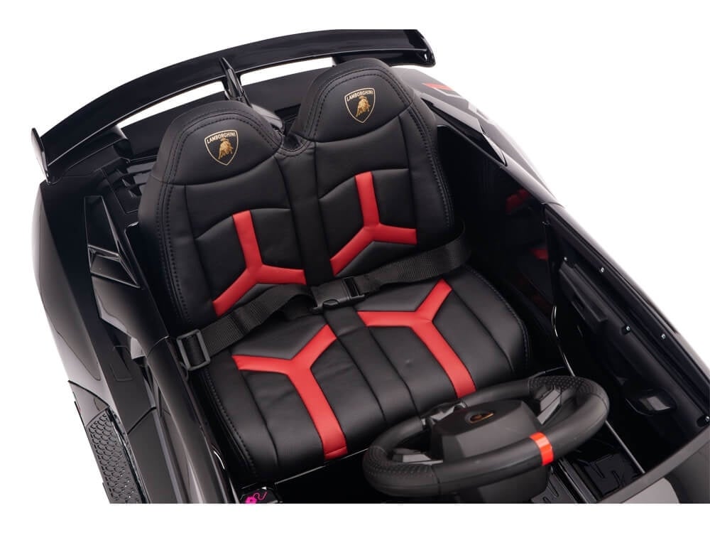12V 2-Seater Electric Ride-On Car – Metallic Grey