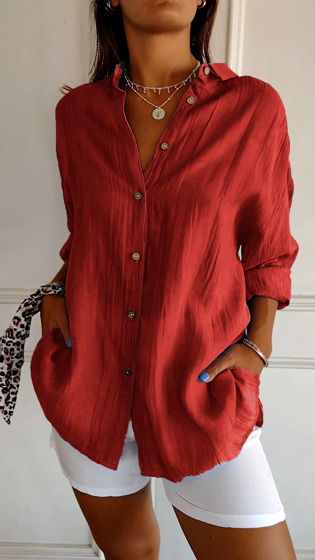 Carina – Button Down Shirt for women