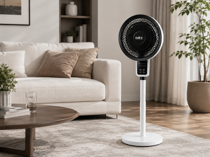 Silent and powerful Adjustable fan - with remote control